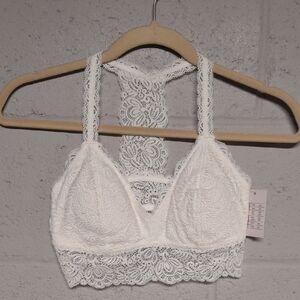 Auden Racerback Lace Bralette Size Small NWT
